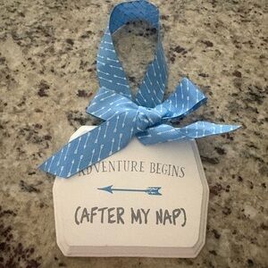 Adventure Begins (After My Nap) Door/Wall Hanger Plaque from C.R. Gibson New